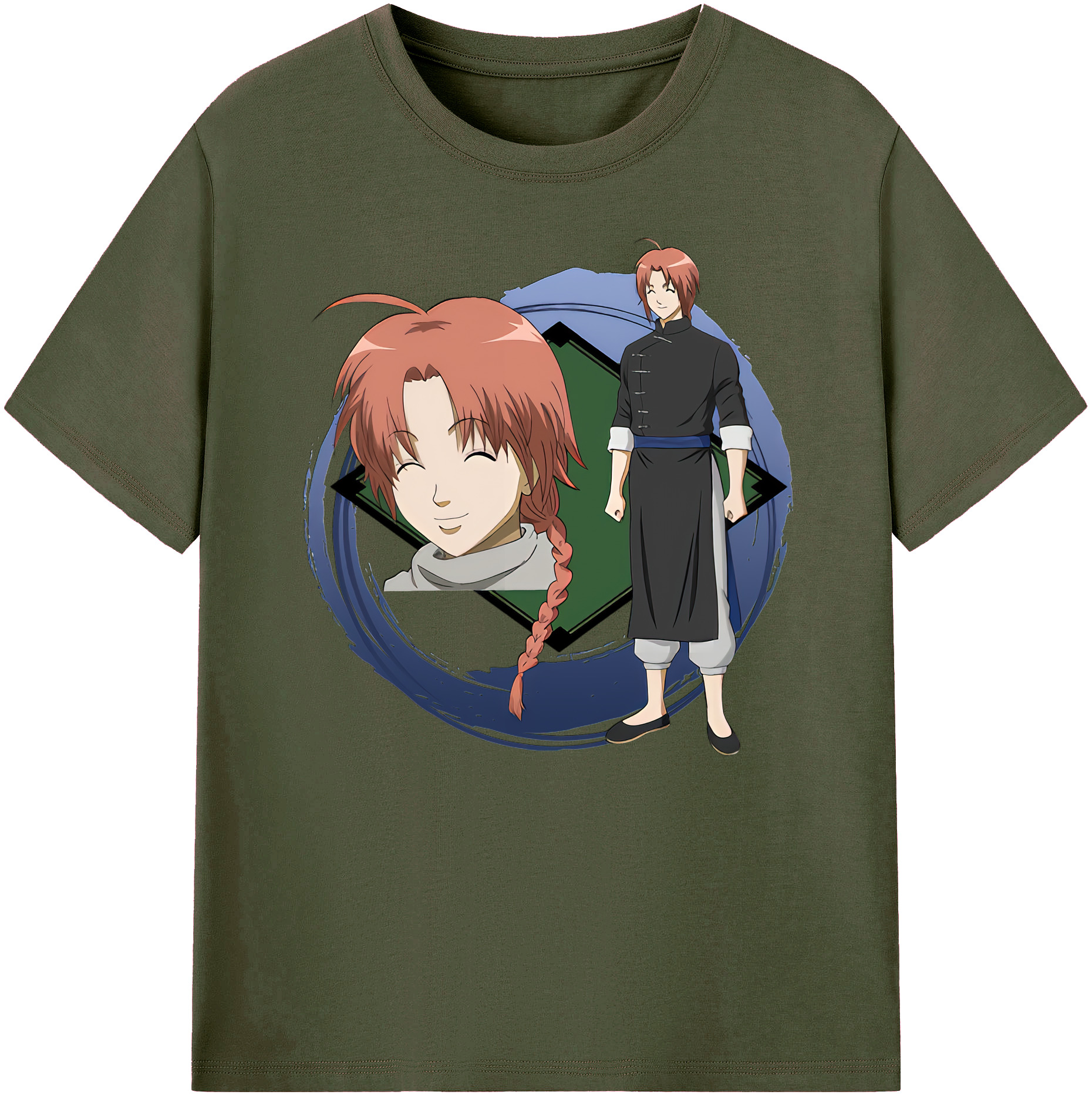 （画像用） ぎんたま 坂田銀時（さかたぎんとき） 神楽 志村新八（しむら しんぱち） GINTAMA Sakata Gintoki Kagura Shimura Shinpachi 綿100％ メンズ半袖Tシャツ｜肌触りやわらか＆通気性